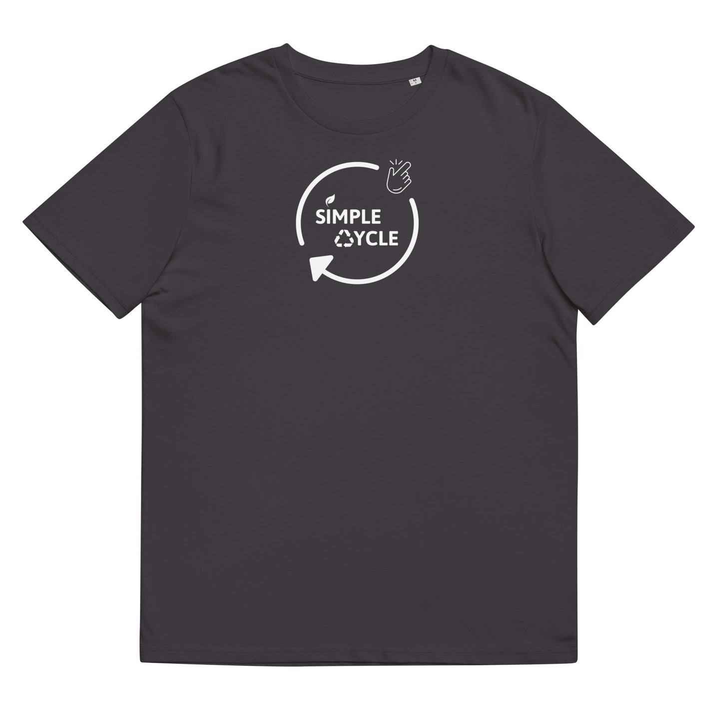 SimpleCycle Unisex Organic Cotton T-Shirt grey