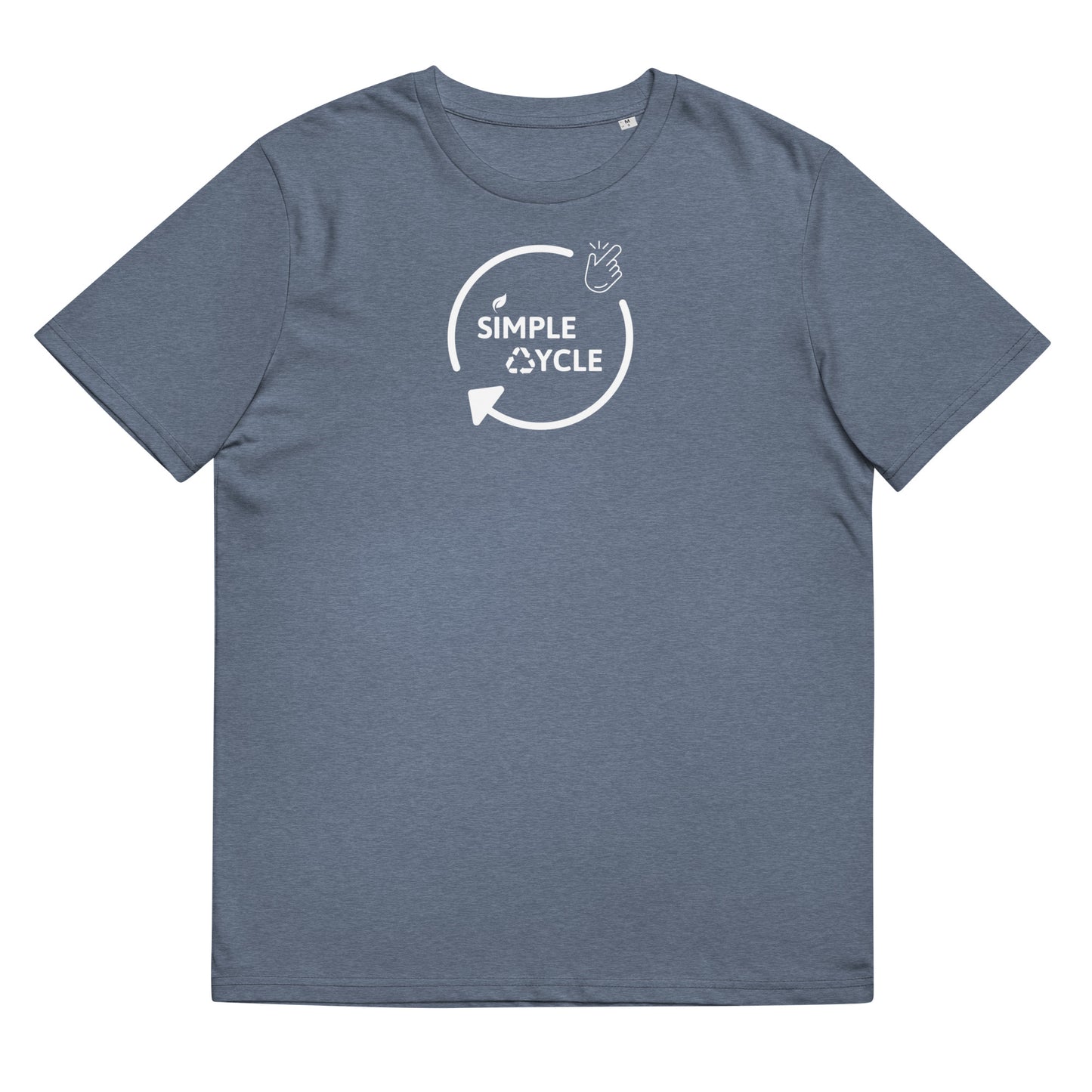 SimpleCycle Unisex Organic Cotton T-Shirt grey
