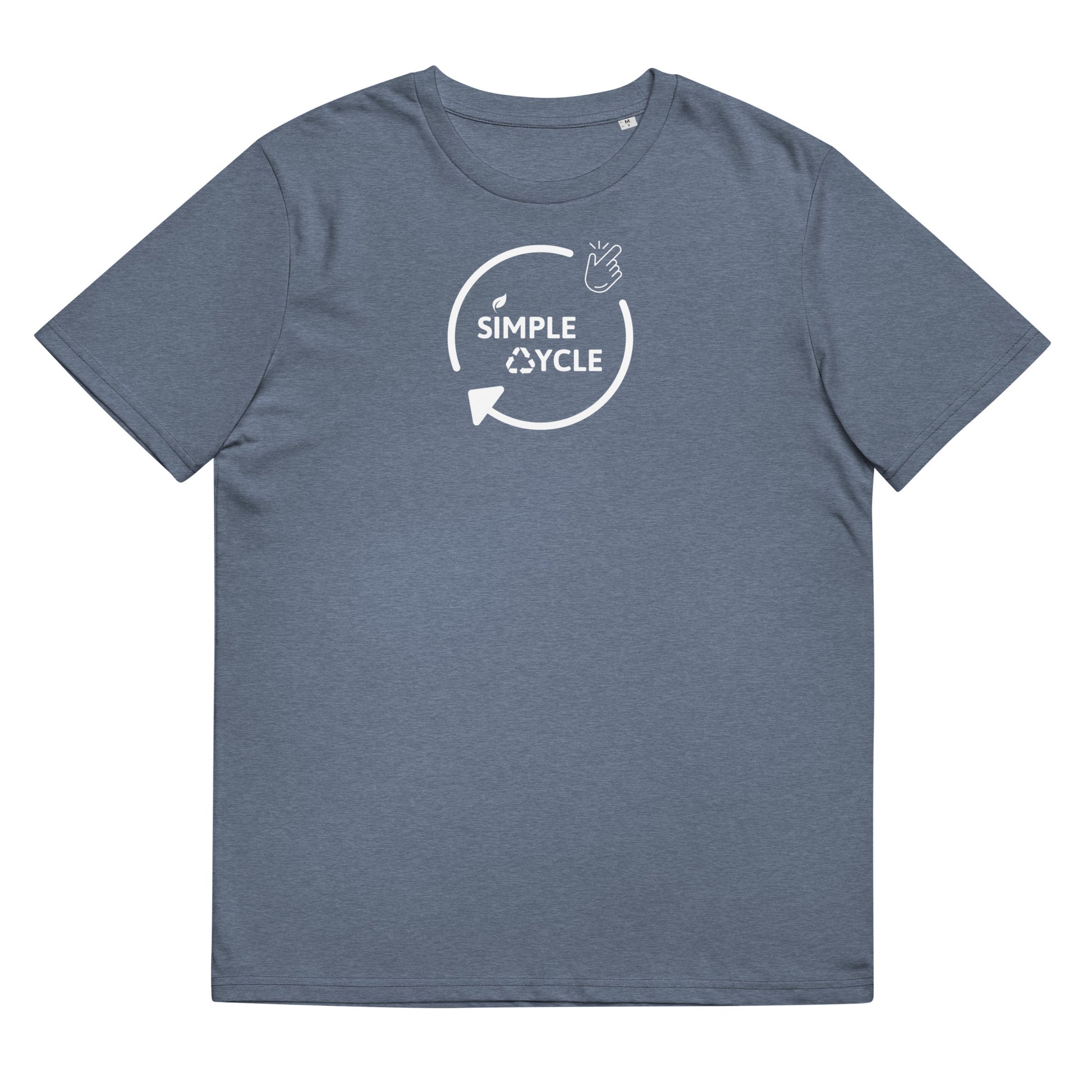 SimpleCycle Unisex Organic Cotton T-Shirt grey