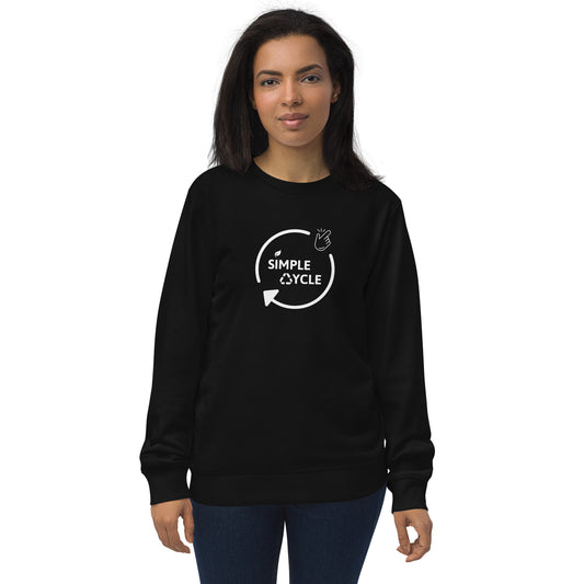 SimpleCycle Branded Unisex Organic Sweatshirt