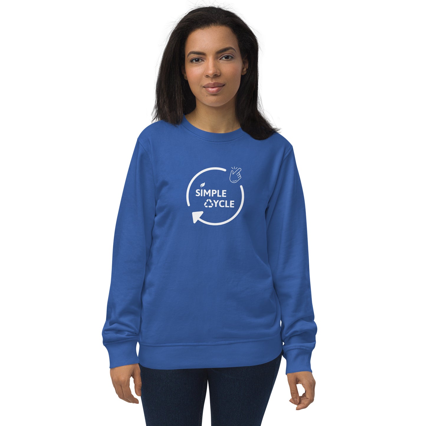 SimpleCycle Branded Unisex Organic Sweatshirt