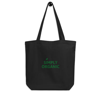 Simply Organic Eco Tote Bag black