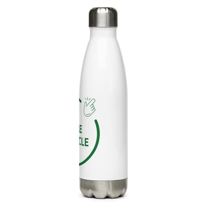 SimpleCycle Stainless Steel Water Bottle side view