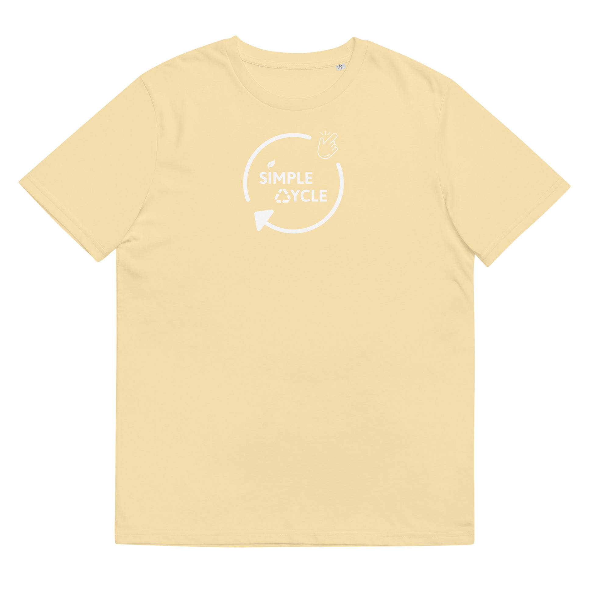 SimpleCycle Unisex Organic Cotton T-Shirt butter