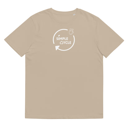 SimpleCycle Unisex Organic Cotton T-Shirt desert