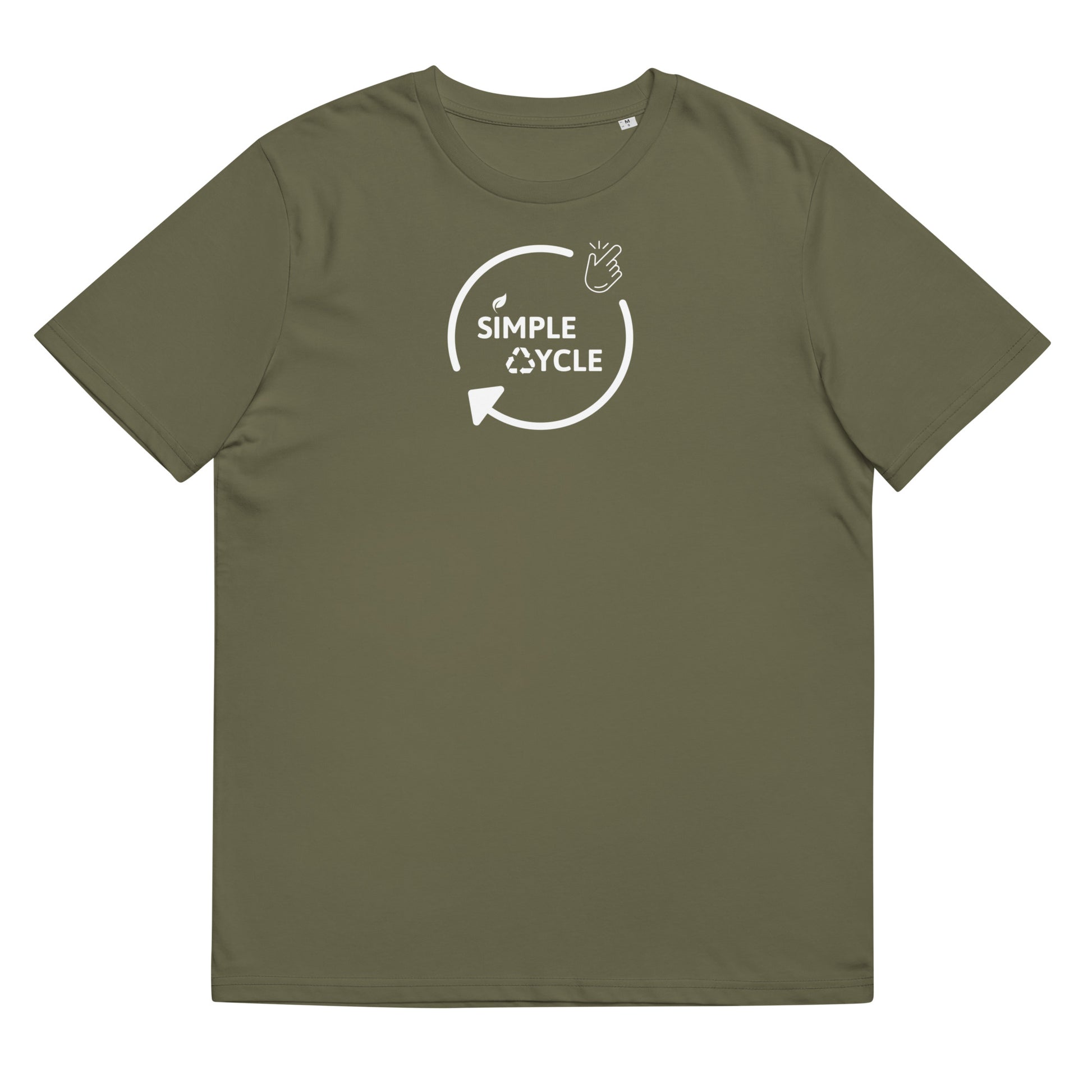 SimpleCycle Unisex Organic Cotton T-Shirt tan