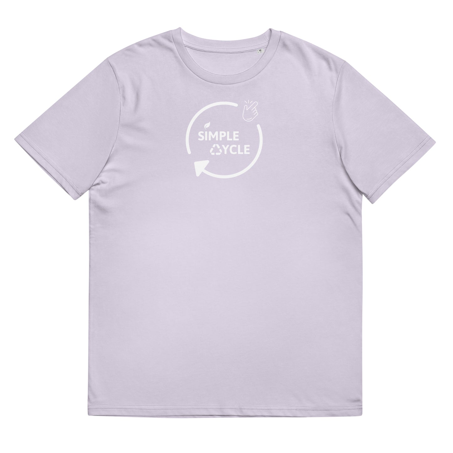 SimpleCycle Unisex Organic Cotton T-Shirt lavender