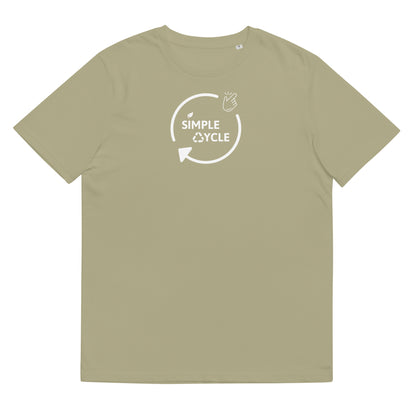 SimpleCycle Unisex Organic Cotton T-Shirt sage