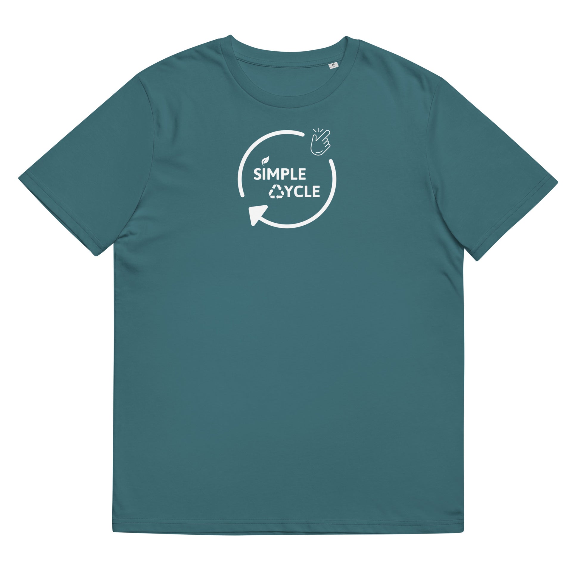 SimpleCycle Unisex Organic Cotton T-Shirt blue